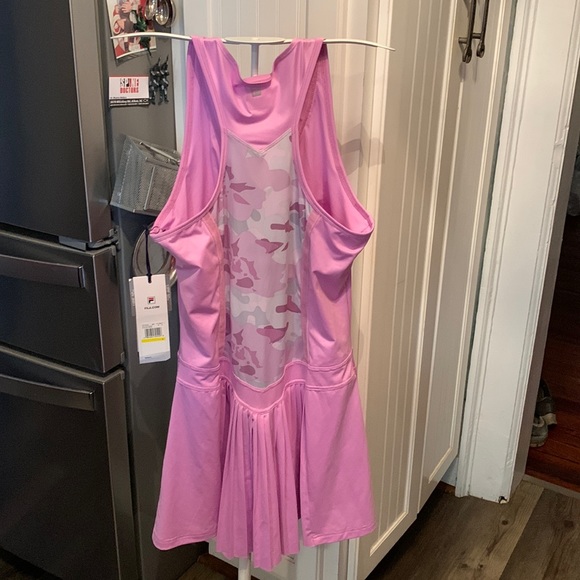 Fila Love actually pleated‎ tennis dress. NWT . Retail 94 - Picture 2 of 8